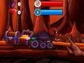 Spel Bil äter bil: vulkaniskt äventyr på nätet