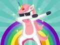 Spel Dab Unicorns Pussel  på nätet