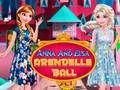 Spel Anna och Elsa Arendelle Ball  på nätet