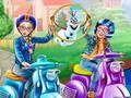 Spel Prinsessor Scooter Ride på nätet