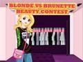 Spel Blond vs brunett skönhetstävling  på nätet
