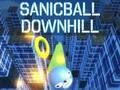 Spel Sanicball nedförsbacke på nätet