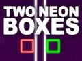 Spel Två neonboxar  på nätet