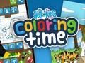 Spel Hej barn Coloring Time  på nätet
