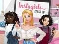 Spel Instagirls klä upp på nätet