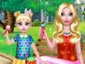 Spel Mamma Och Dotter Sommardag  på nätet