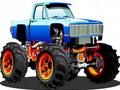 Spel Monster Truck Pussel  på nätet