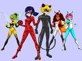 Spel Nyckelpiga & Cat Noir Maker  på nätet