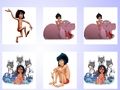Spel Mowgli Minneskort Match  på nätet