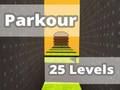 Spel Parkour 25 nivåer  på nätet