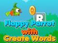 Spel Flappy papegoja med skapa ord  på nätet