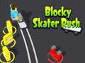 Spel Blocky skater rusning på nätet