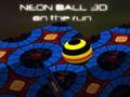 Spel Neon Ball 3d på flykt  på nätet