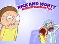 Spel Rick och Morty Memory Card Match  på nätet