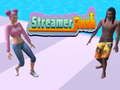 Spel Streamer rusning på nätet