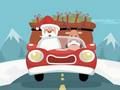 Spel Santa Ge Presenter Jigsaw  på nätet