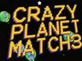 Spel Crazy Planet Match 3 på nätet