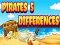Spel Pirates 5 skillnader  på nätet