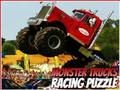 Spel Monster Trucks Racing Pussel  på nätet