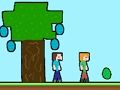Spel Steveman och Alexwoman: Påskägg  på nätet