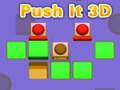 Spel Tryck på det 3D på nätet