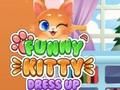 Spel Rolig Kitty Dress Up  på nätet