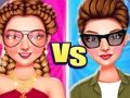 Spel Influenser girly vs tomboy på nätet