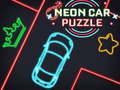 Spel Neon bil pussel  på nätet