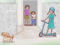 Spel Pams hus: En flykt  på nätet