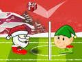 Spel Santa vinter huvud fotboll  på nätet