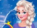 Spel Elsa Frozen Snygga rosor  på nätet