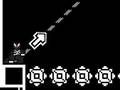 Spel 8bit svart ropeman på nätet