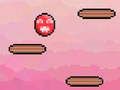 Spel Pixel studsboll på nätet