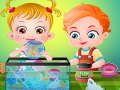 Spel Baby hassel guldfisk på nätet