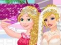 Spel Barbies bröllopsselfie med prinsessor  på nätet