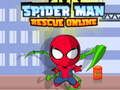 Spel Spider Man räddar online på nätet