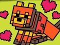 Spel Lätt att färglägga Minecraft för barn  på nätet