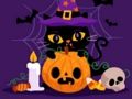 Spel Grumpy Halloween Cats sticksåg  på nätet