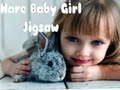 Spel Hare Baby Girl Jigsaw på nätet