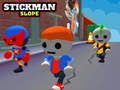 Spel Stickman lutning på nätet
