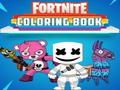 Spel Fortnite målarbok  på nätet