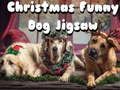 Spel Jul rolig hund pussel  på nätet