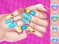 Spel Elsa Princess Theme Nail Art DIY på nätet