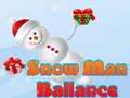 Spel Snow Man Balans  på nätet