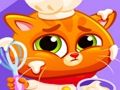 Spel Härlig virtuell katt på restaurang  på nätet