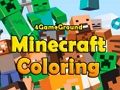 Spel Minecraft målarbok  på nätet