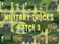 Spel Militära lastbilar Match 3  på nätet