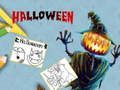Spel Halloween målarbok  på nätet