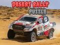 Spel Desert Rally Pussel  på nätet