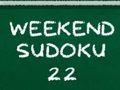 Spel Helgens Sudoku 22  på nätet